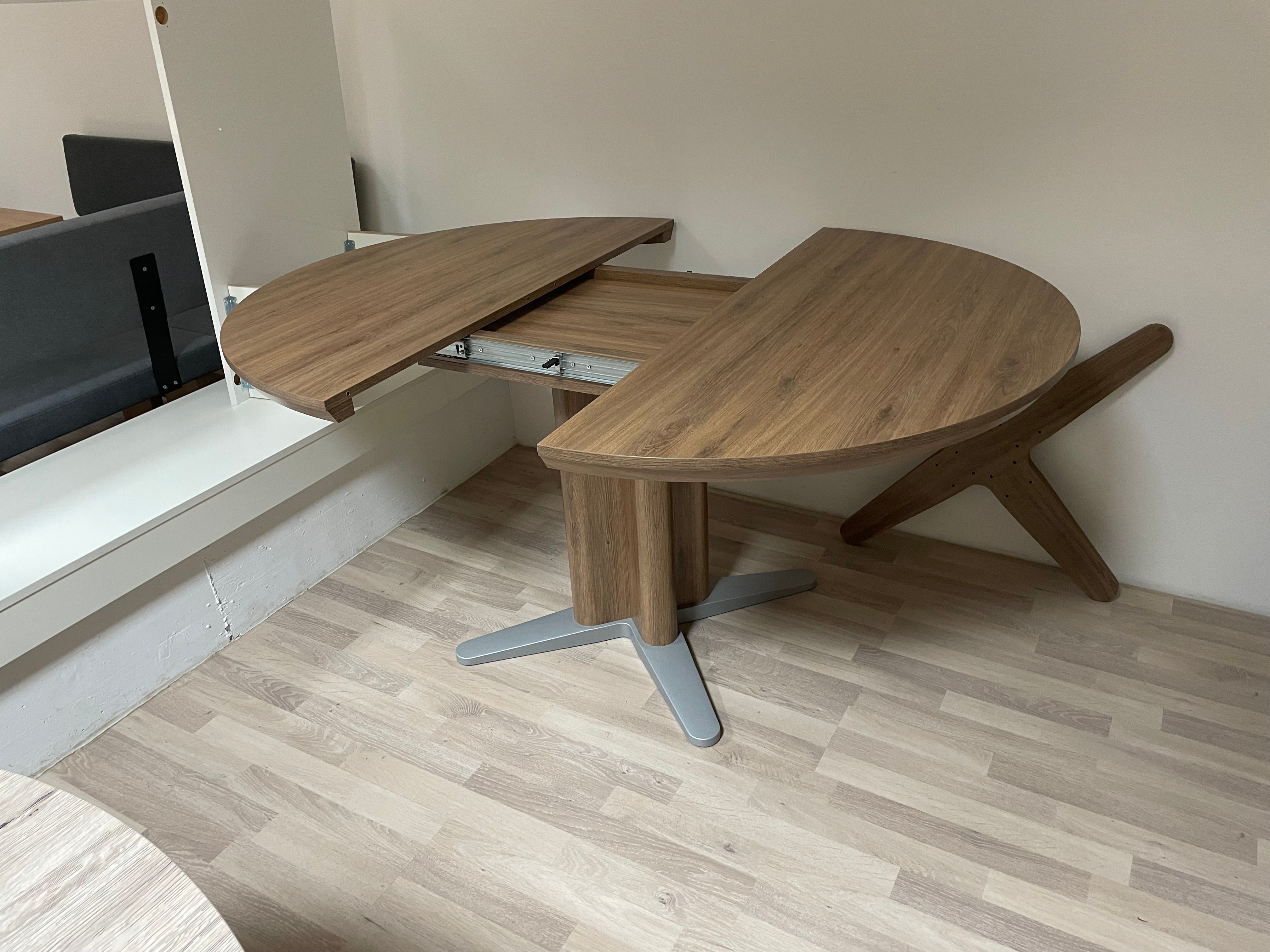 ODPRODAJA mize Petra - ⌀120 + pod. 40 cm