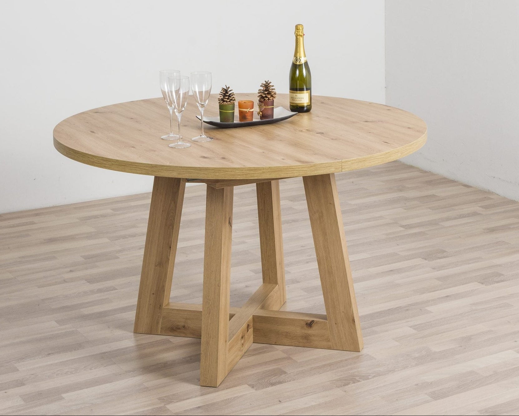 Raztegljiva miza Krog-XR