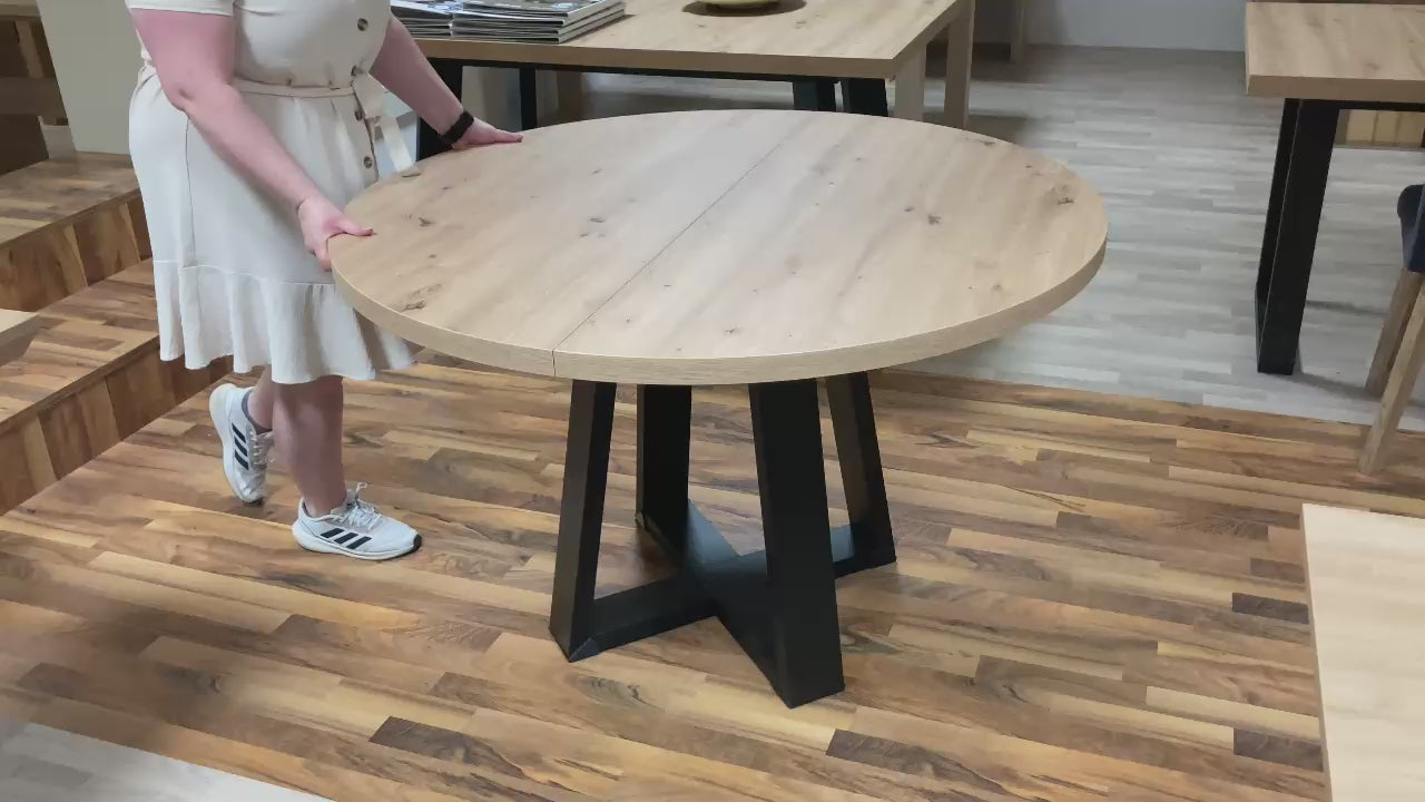 Naloži video: Raztegljiva miza Sanya-R